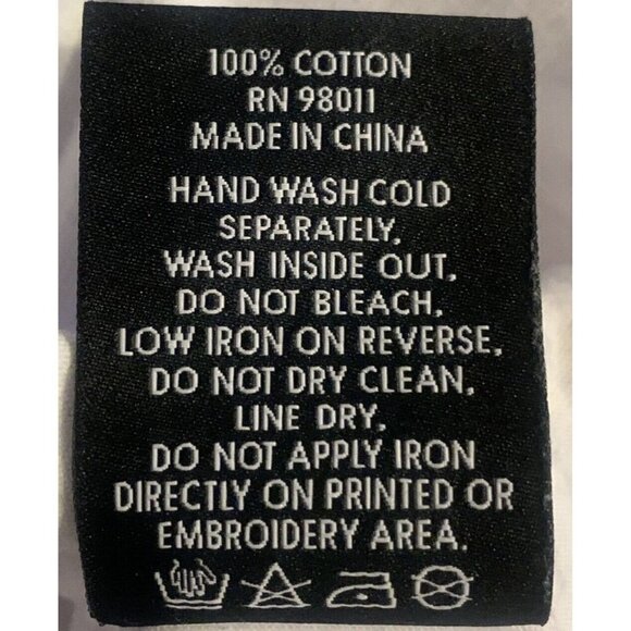 Hustle Gang Men Sportsmen Knit T Shirt Size LG White - Picture 11 of 11